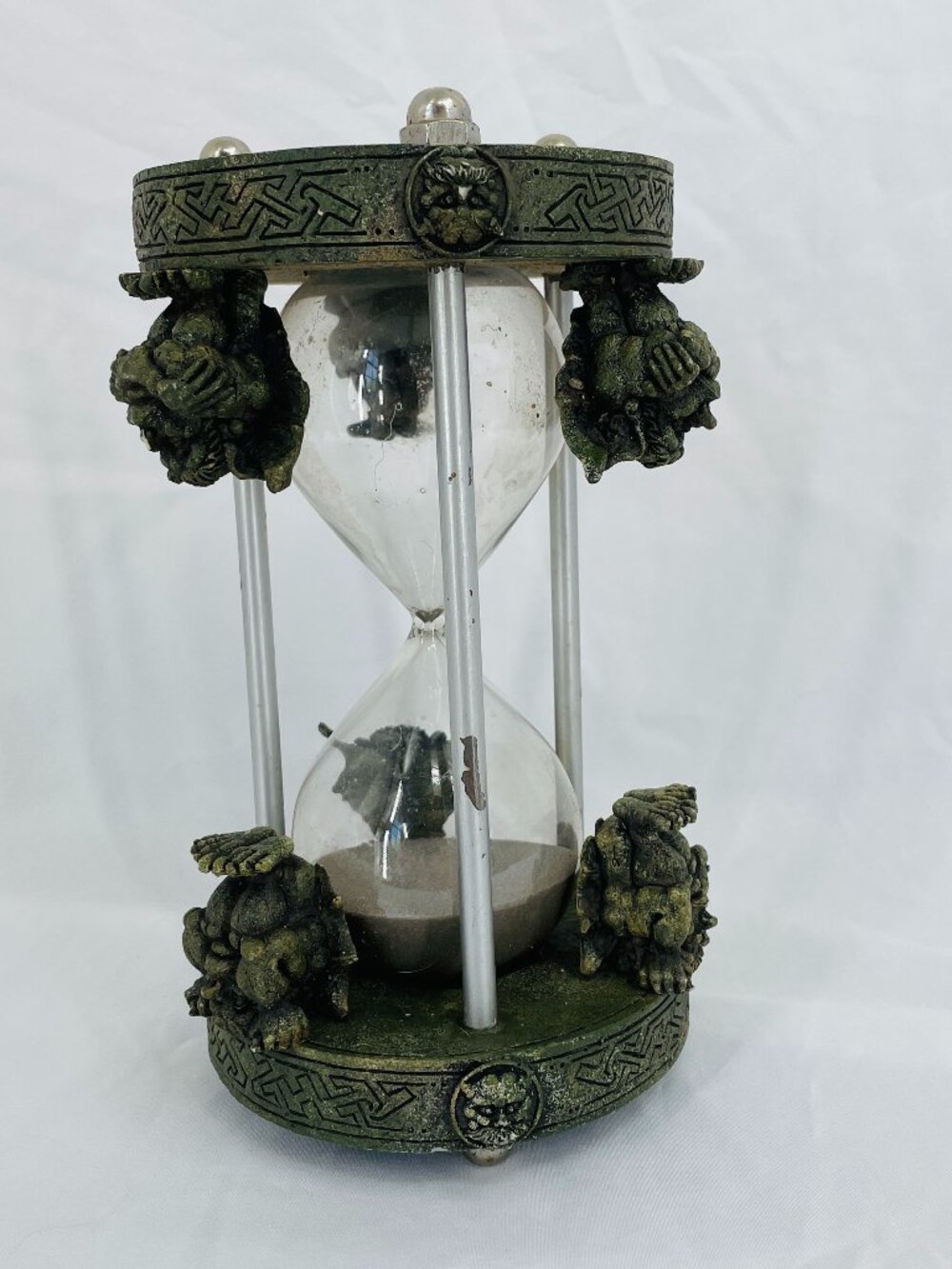 Gothic Gargoyle Design Hour Glass